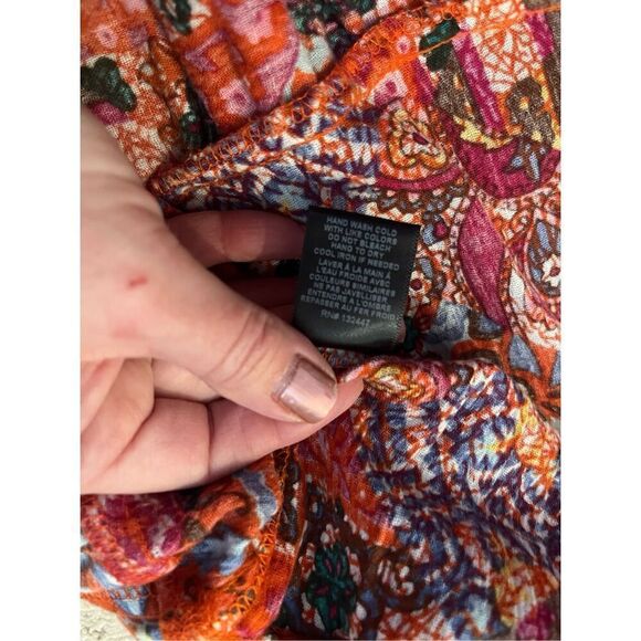 Patterson J Kincaid Patchwork Maxi Skirt - Picture 3 of 6